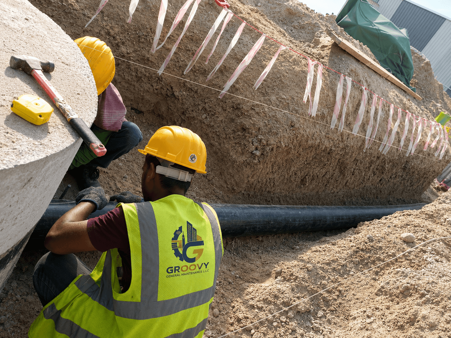 Roads & Infrastructure Development for Al Meryal Community